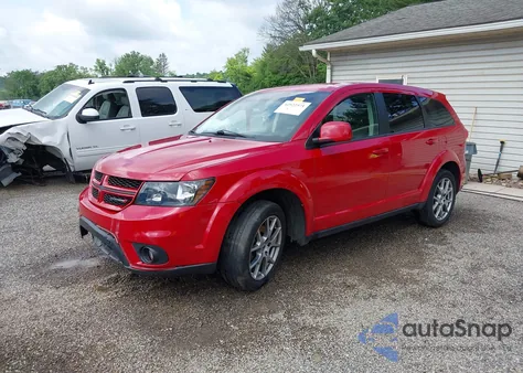 2018 Dodge Journey Gt из США, поврежденный, VIN 3C4PDCEG0JT473332